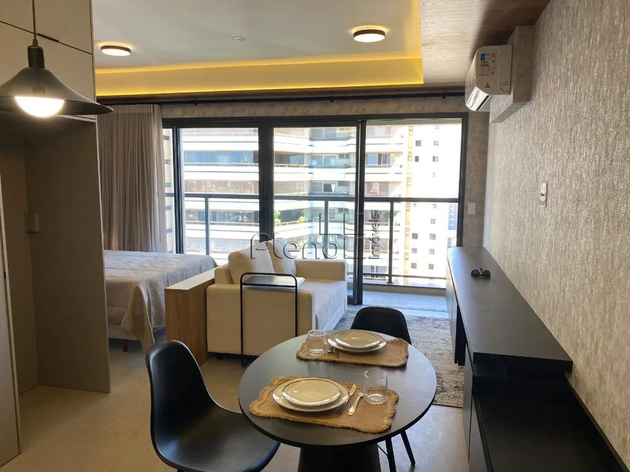 Apartamento à venda em Campinas, Cambuí, com 1 quarto, com 40 m², MM536 - Foto 2