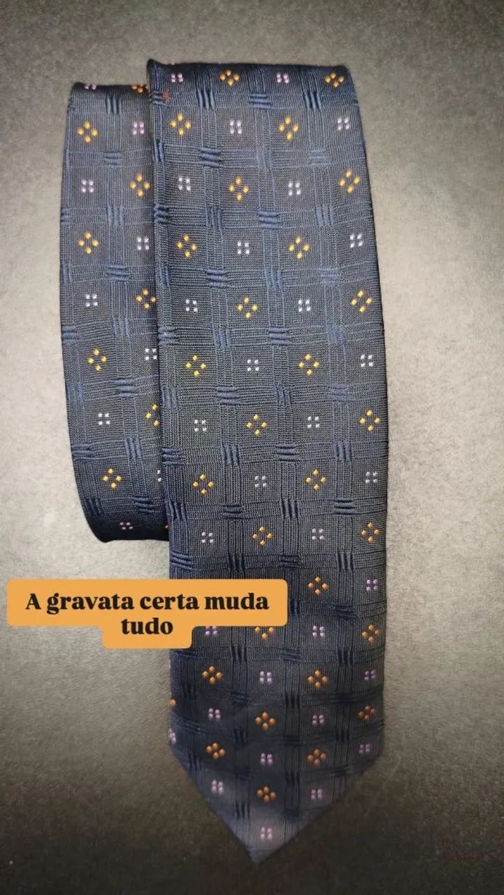 gravatas masculina  - Foto 4
