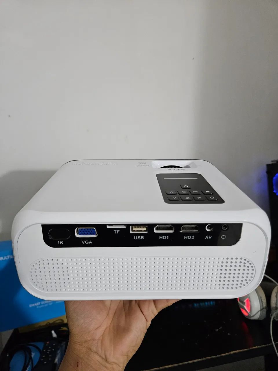 PROJETOR MULTLASER - NOVO - Foto 3