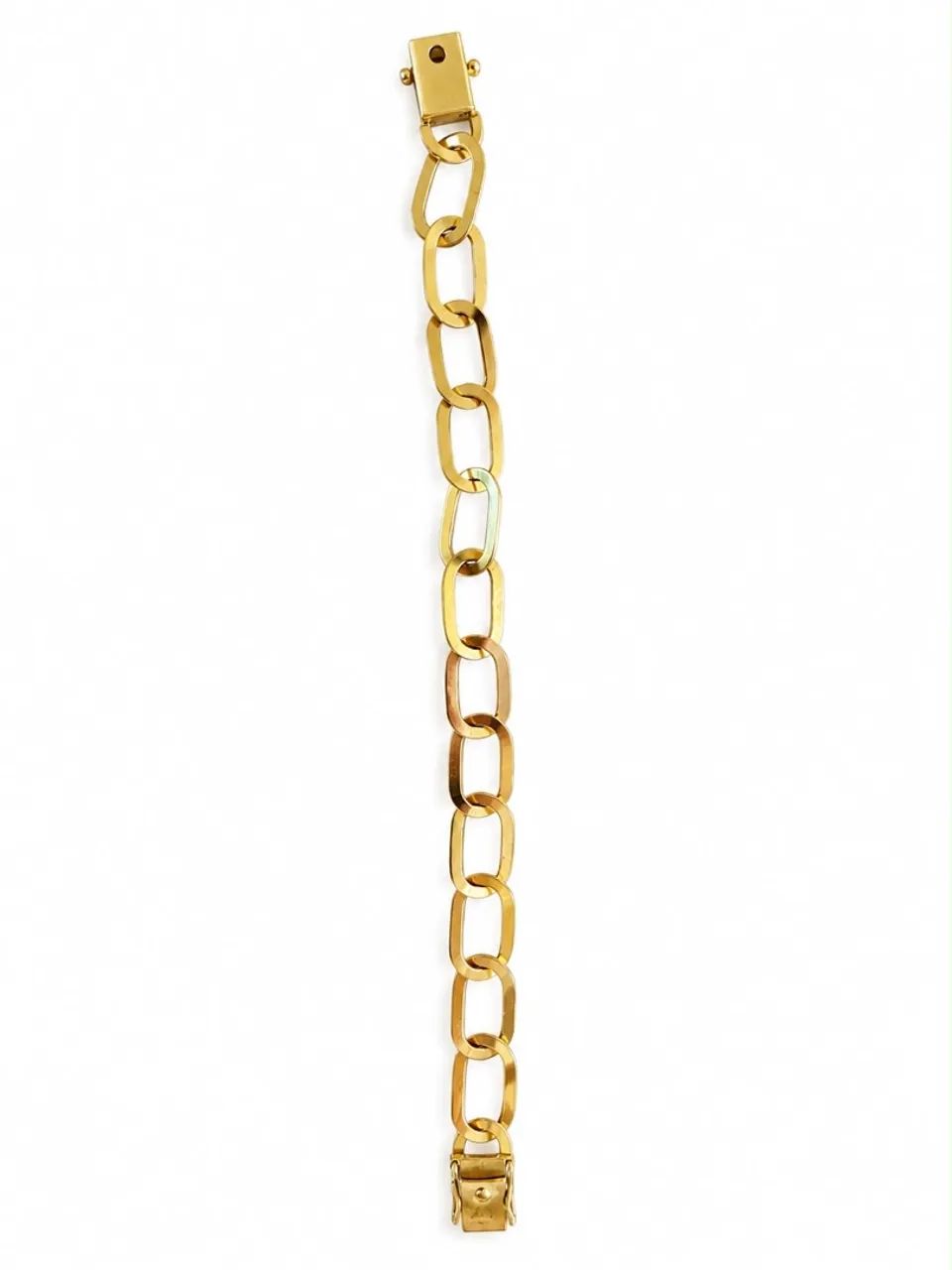 Pulseira de Ouro 18K Maciço - 13,85g - Foto 3