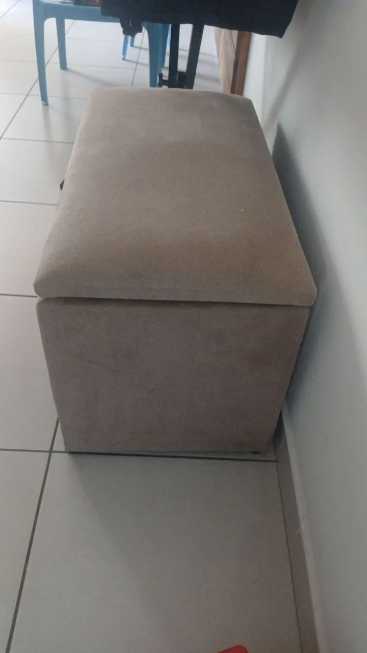 Baú estofado 