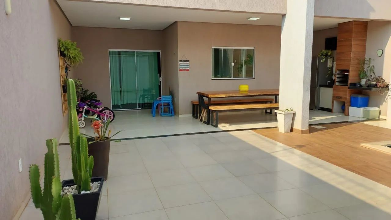 Casa com piscina, 3 quartos. - Foto 4