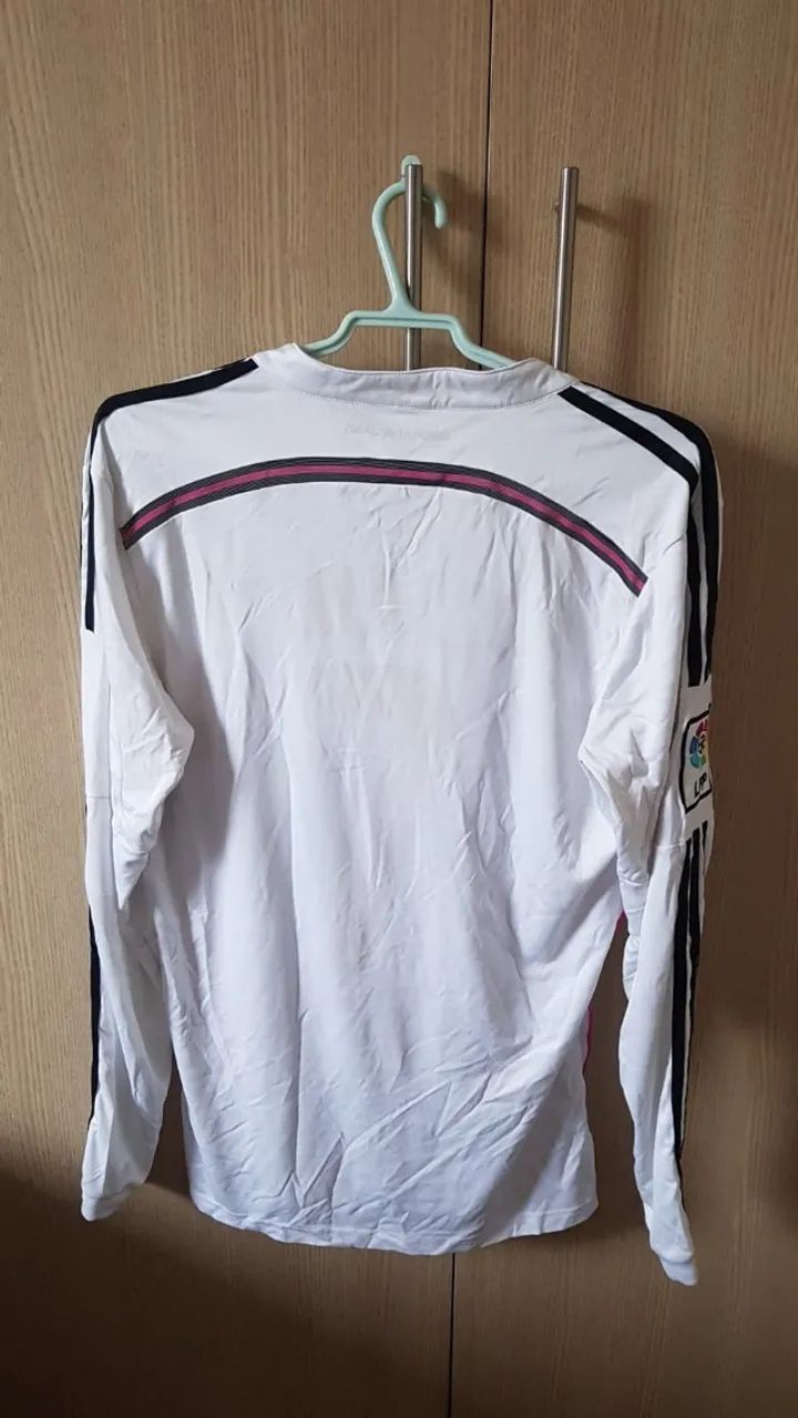 camisa real madrid 2014/15 manga longa  - Foto 2