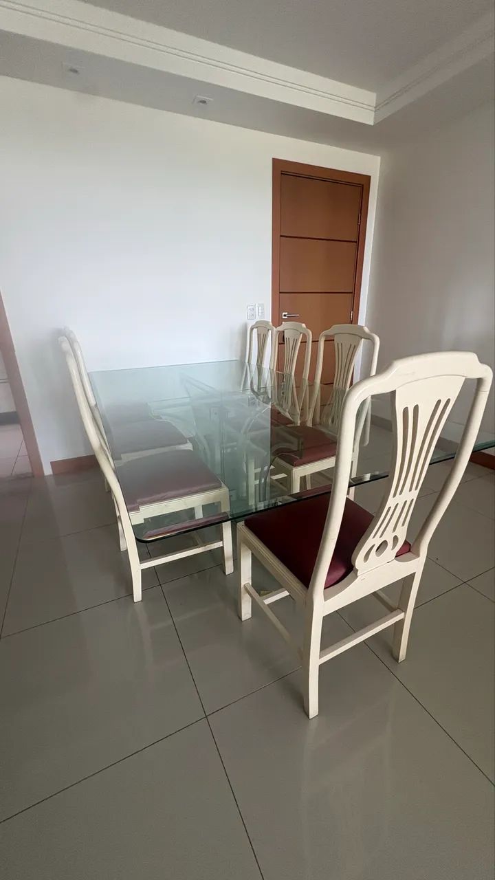 Vendo mesa de vidro - Foto 4