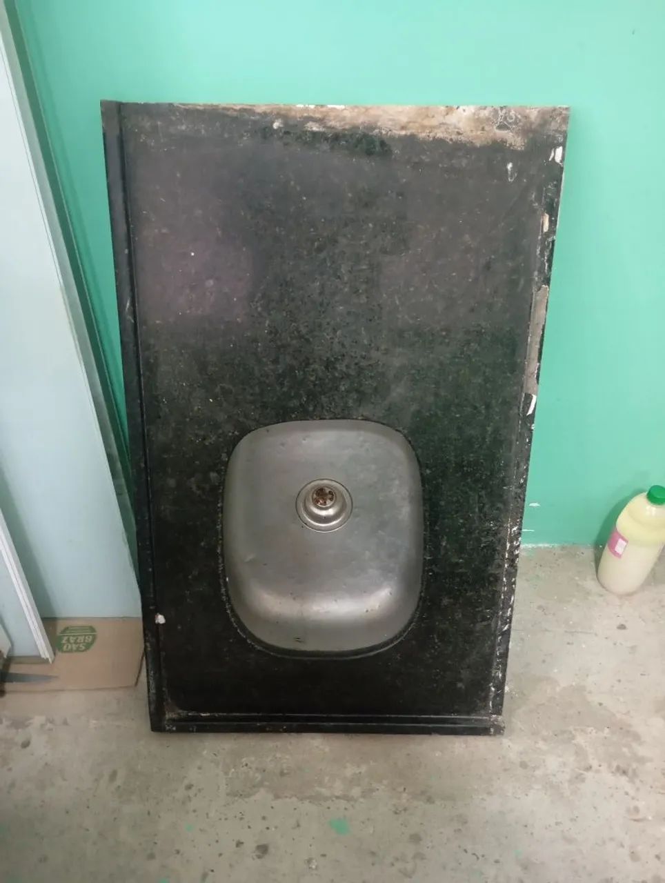 PIA DE GRANITO COM CUBA INOX - Foto 2
