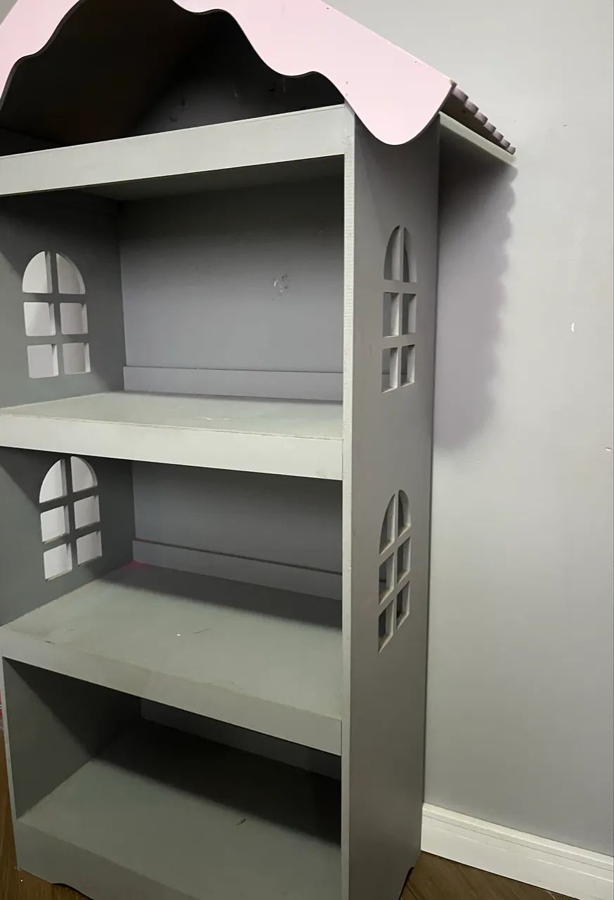 casinha de boneca em MDF pintada  - Foto 2