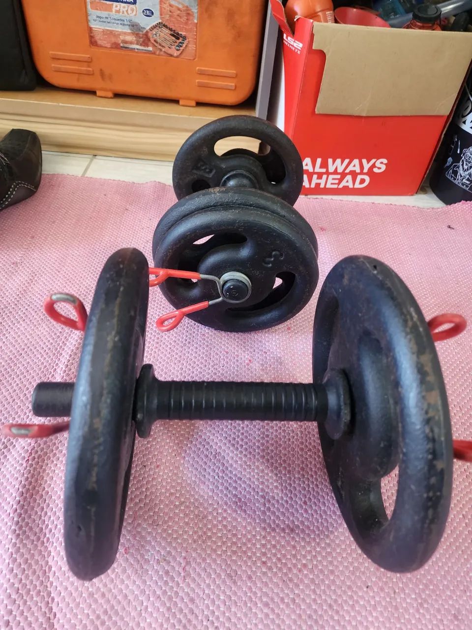 Pesos de exercício 22kg - Foto 2
