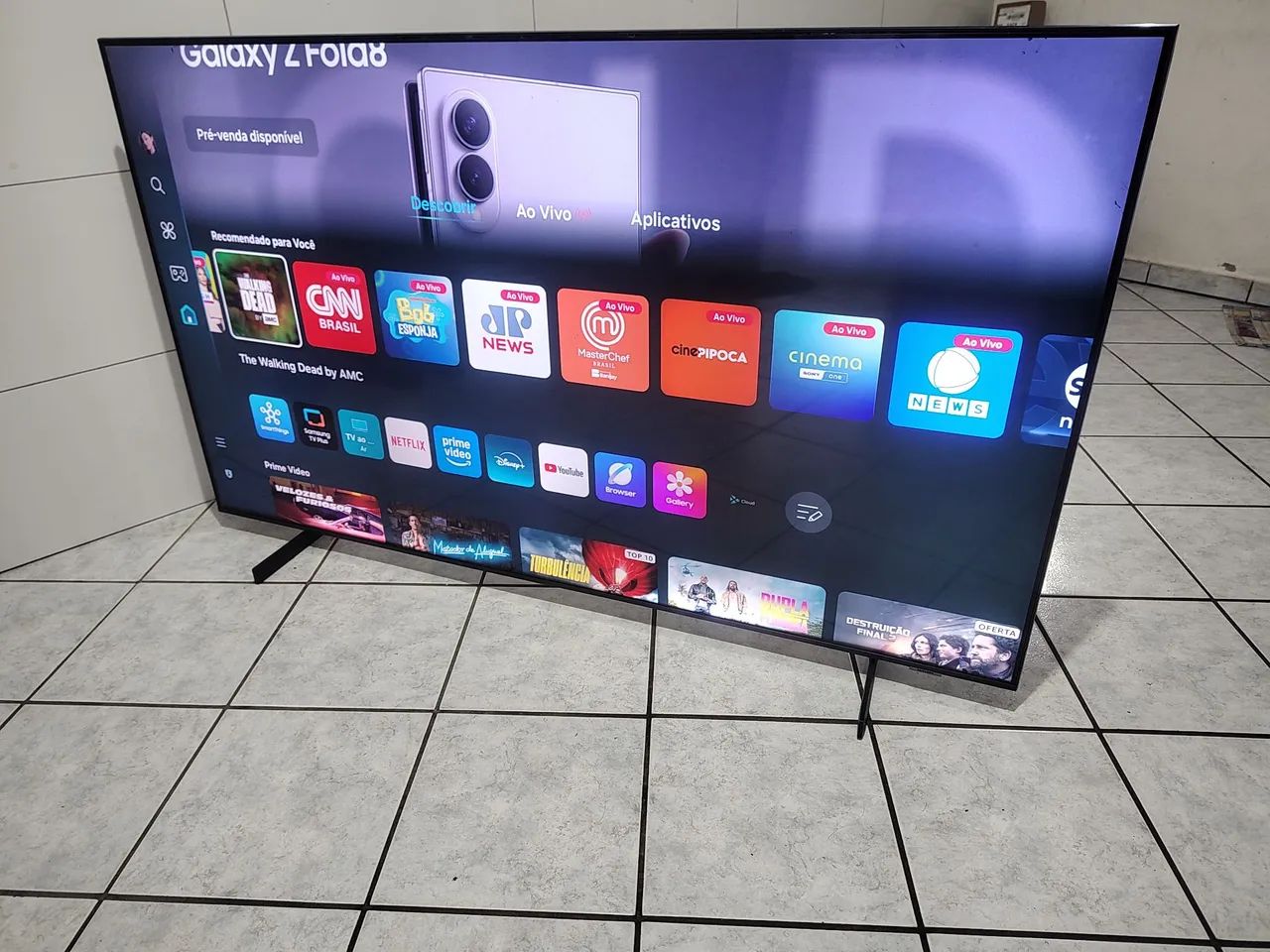 Tv smart 4K 65" Samsung com IA Alexa bluetooth  - Foto 5