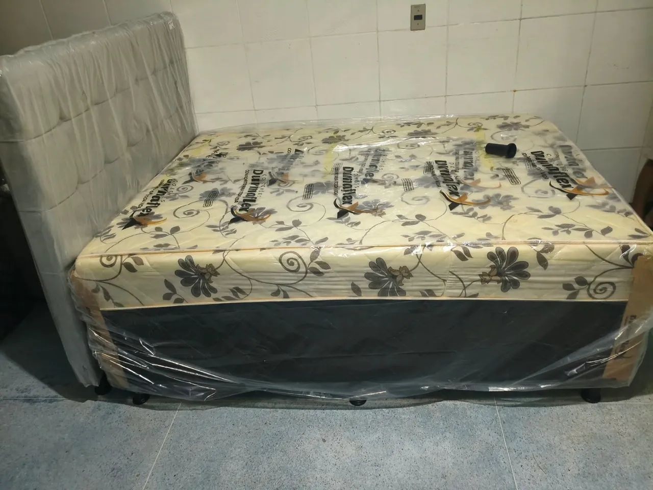 Cama Casal Box Alta PILOW| com 6cm de espuma - Foto 3