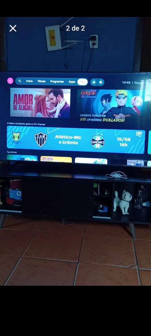 Tv da TCL de 65 polegadas 