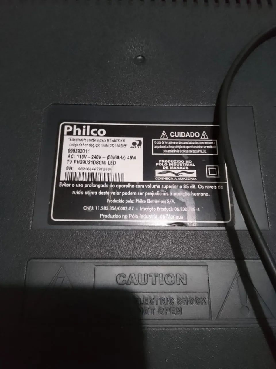 Tv Philco 39 PH39U21DSGWLed - Foto 3