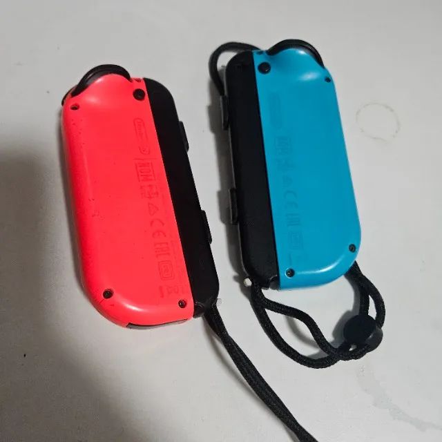 Controle Joystick Nintendo Joycon + Straps S/drift Azul - Foto 2