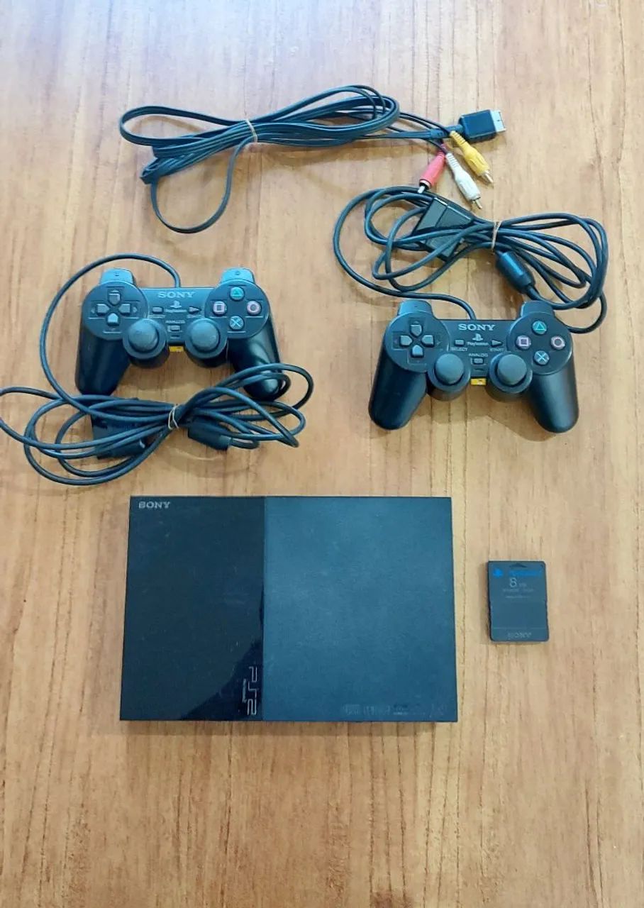Playstation 2 Slim + Jogos