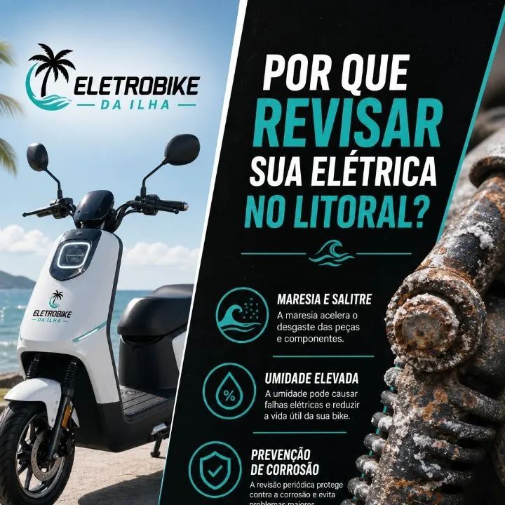 Manutenção de bikes/scooters/motos elétricas 