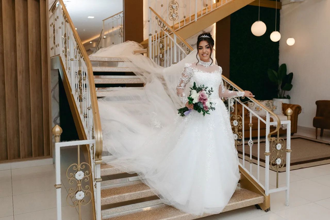 Vestido de Noiva Princesa Contemporânea - Foto 2