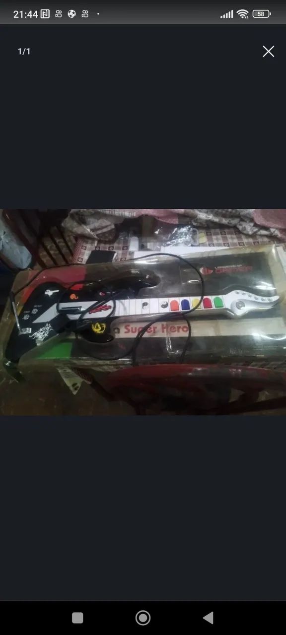 Guitarra Super Hero PS2 (Sem teste)