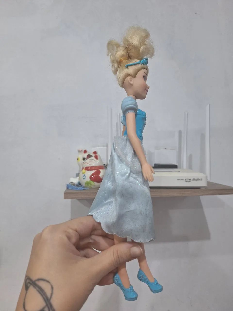 Boneca Barbir princesa Cinderela Disney  - Foto 3