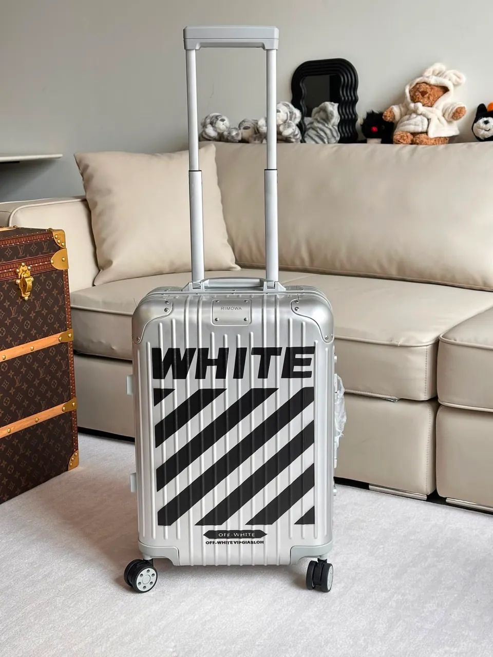 Mala de Bordo Off White High Quality - Foto 2
