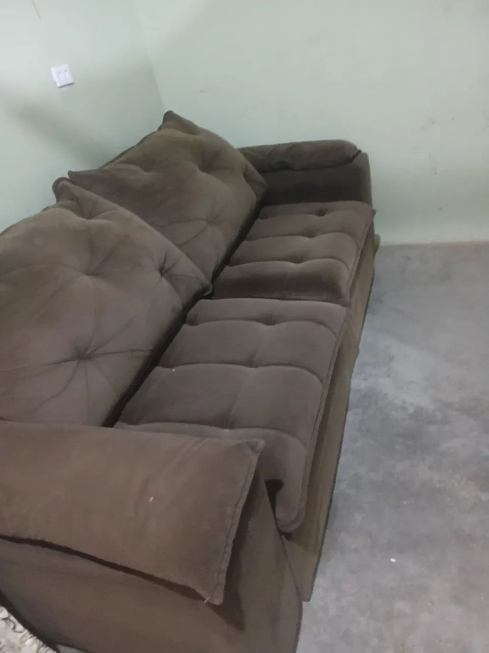 Caixa de som, base + colchão e sofá retrátil.  - Foto 4