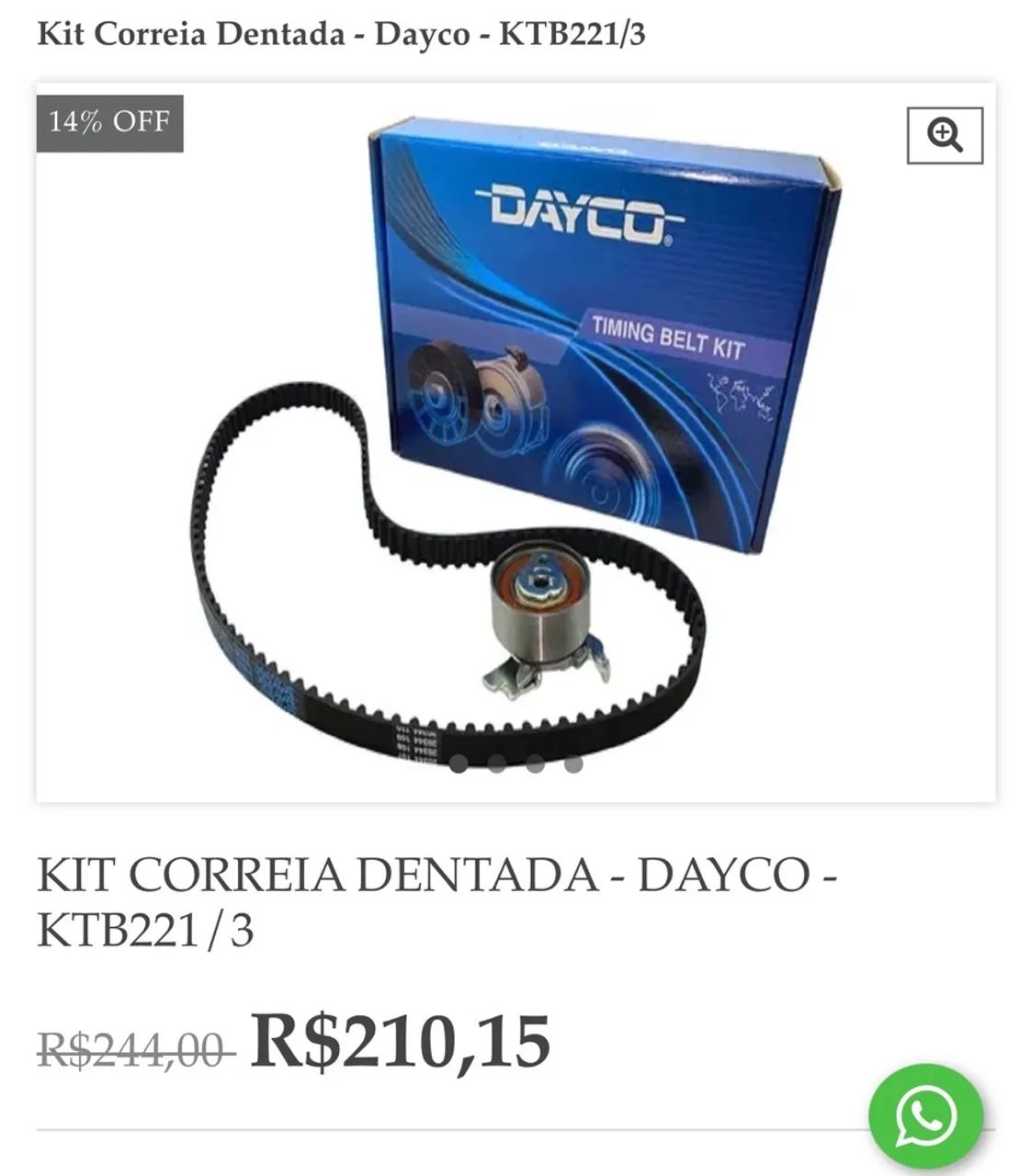 Kit Correia dentada  - Foto 4