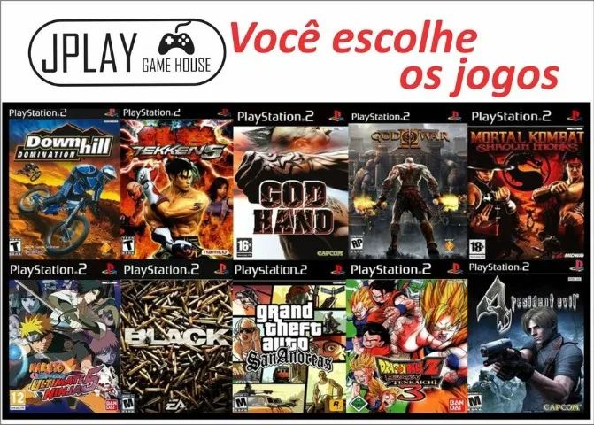 Jogos Ps2 - Playstation 2
