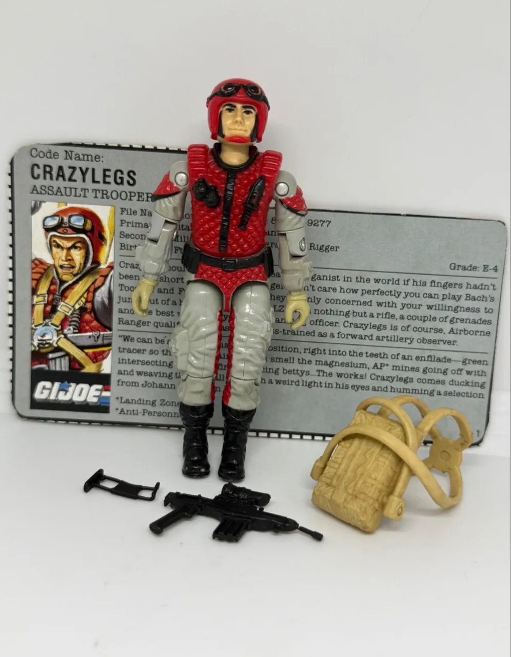 Gi Joe Cobra Dreadnok Zartan com veículo Swamp Skier comandos em