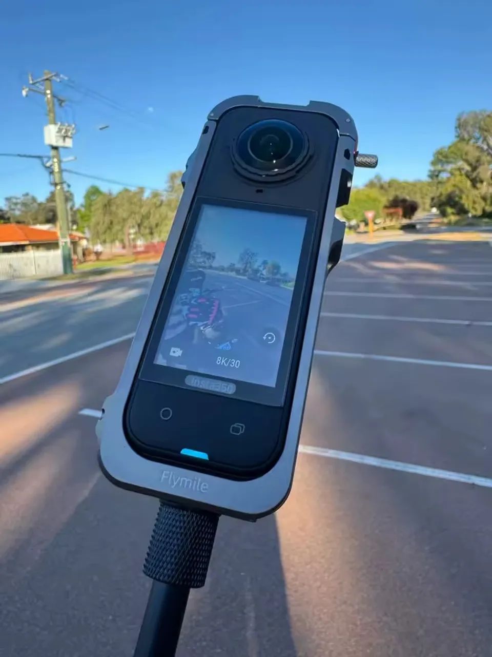 Frame em aluminum para insta360  - Foto 3