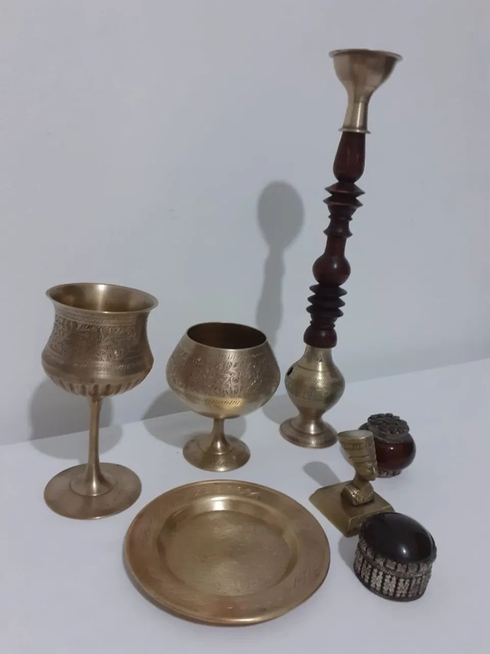Colecionismo Peças de Bronze Marrocos e Índia - Foto 4