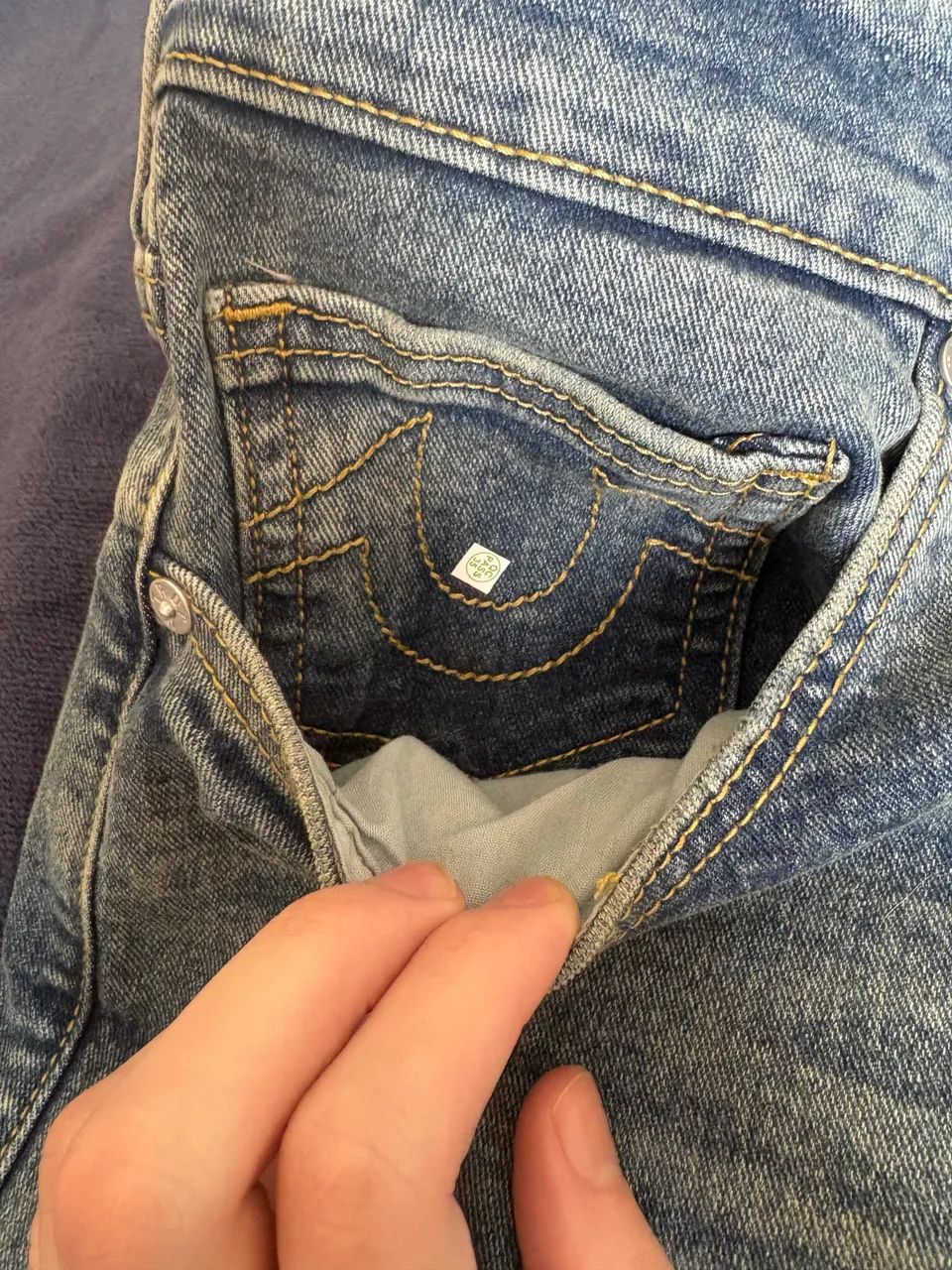 Calça True Religion Ricky Y2K Estados Unidos Original - Roupas