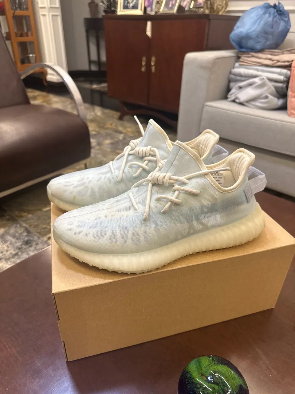 Yeezy 350 V2 Mono Ice - Foto 2