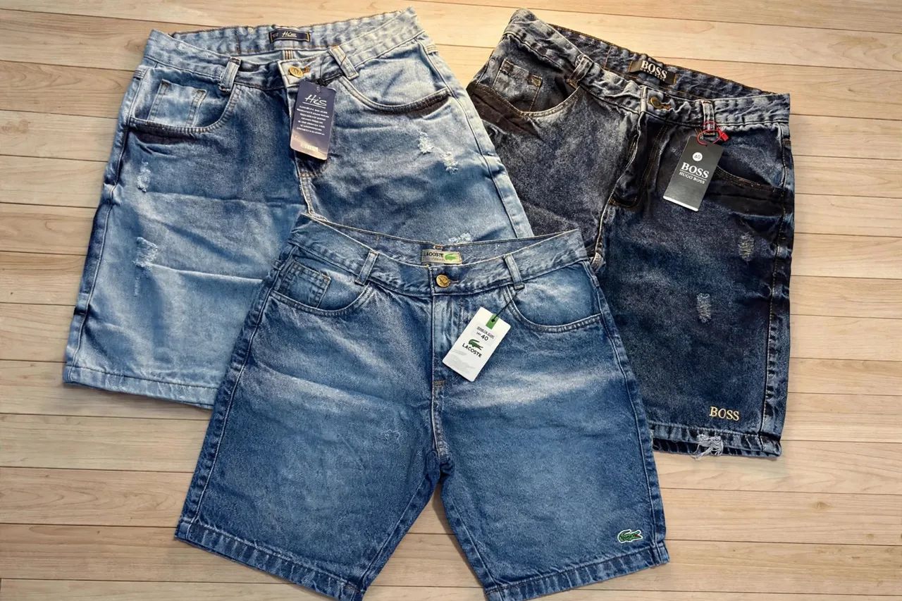 Shorts Masculino ,Jeans Lavado - Foto 3