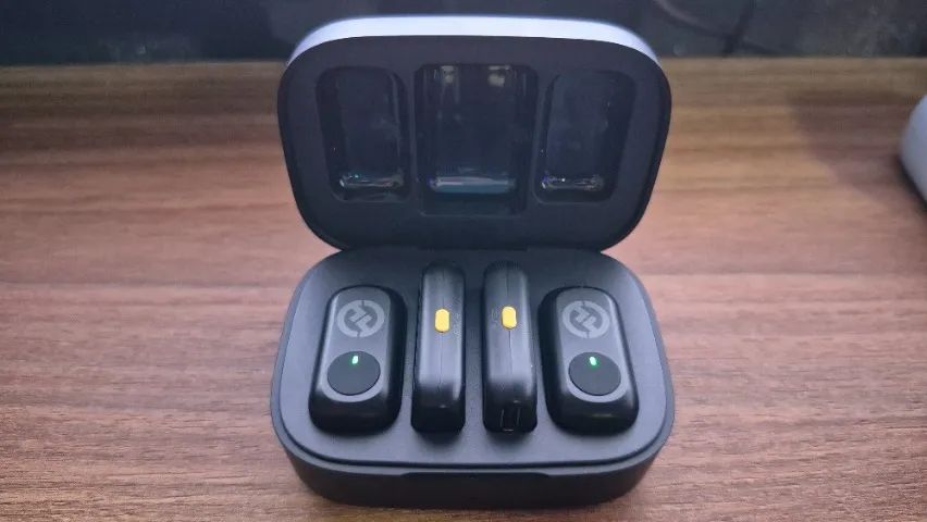 Microfone de Lapela Sem Fio Hollyland Lark A1 - Combo USB-C e Lightning - Foto 2
