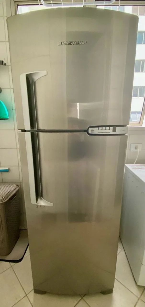 Geladeira Brastemp Frost Free Inox