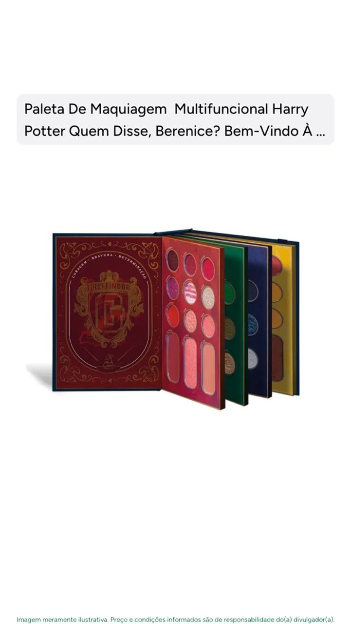 Paleta Harry Potter 