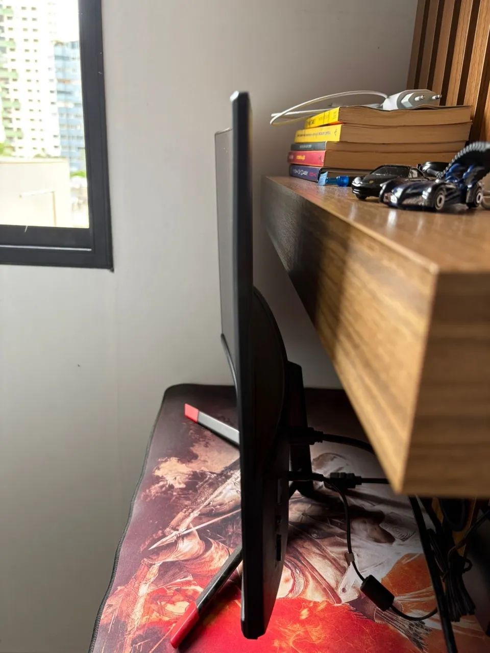 monitor gamer warrior 24 curvo 144hz mn101 - Foto 2