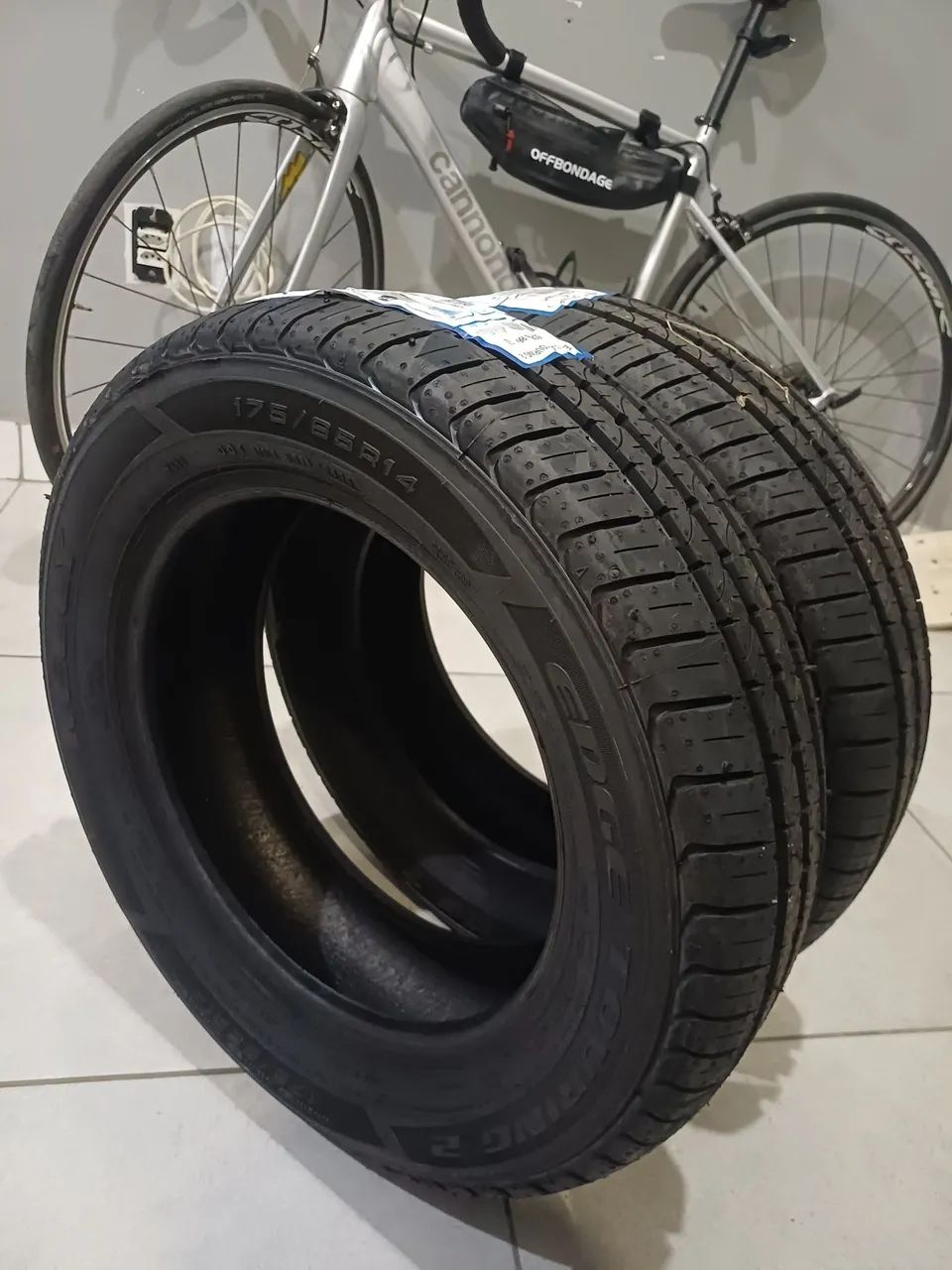 EXTRA PNEUS NOVOS SEM USO R14 goodyear - Foto 2
