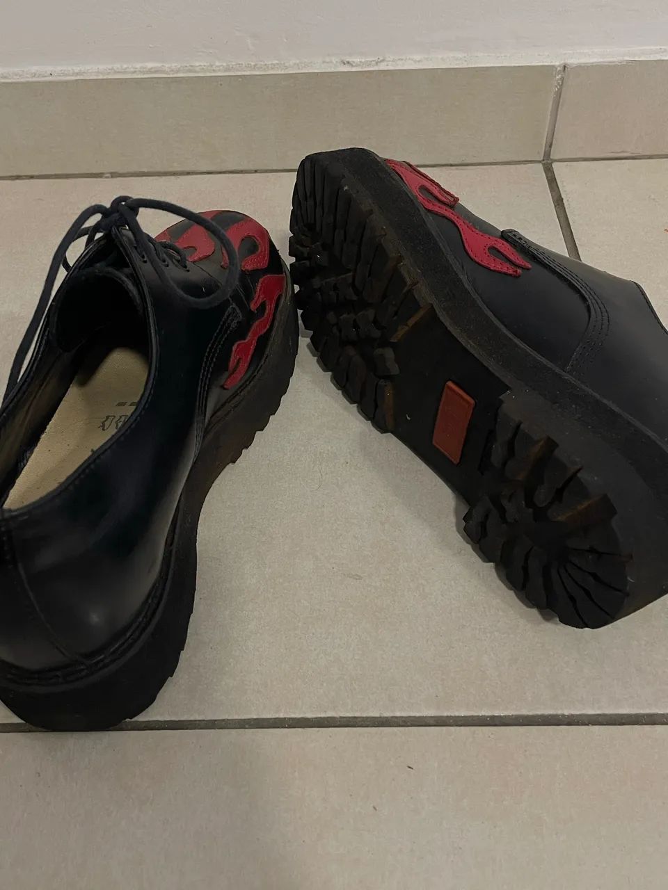 Sapato Plataforma Flames | Vilela Boots - Foto 5
