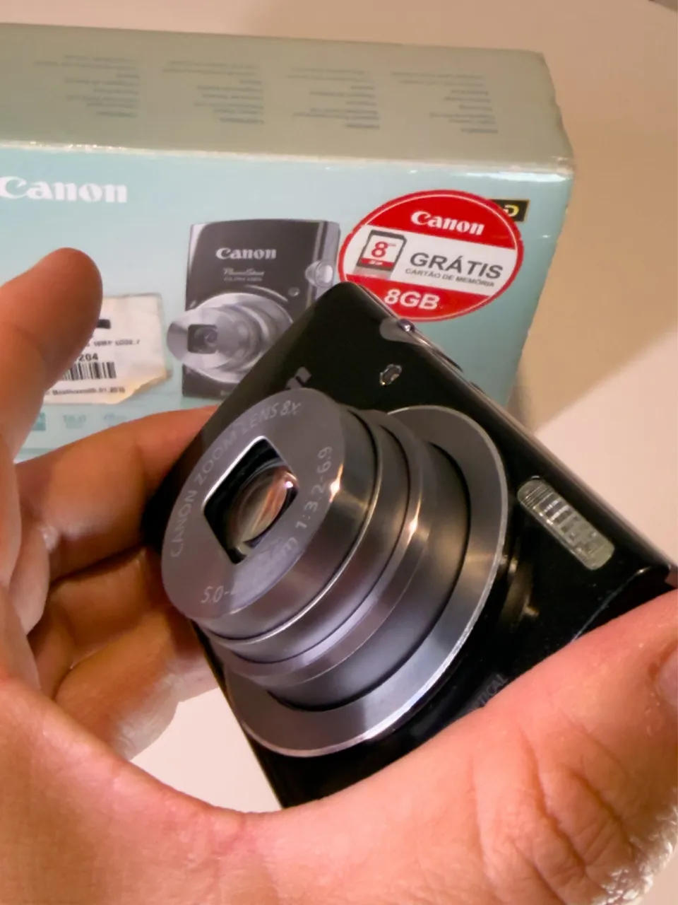 Camera Digital Canon PowerShot A520 4.0MP Digital Camera - Silver