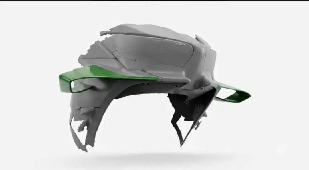 Asas laterais para Kawasaki ninja 400 - Peças para motos - Novo