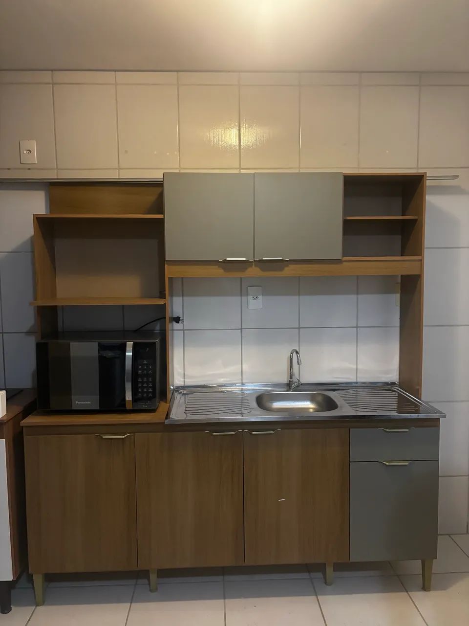 Kit de cozinha MDF com pia  - Foto 3