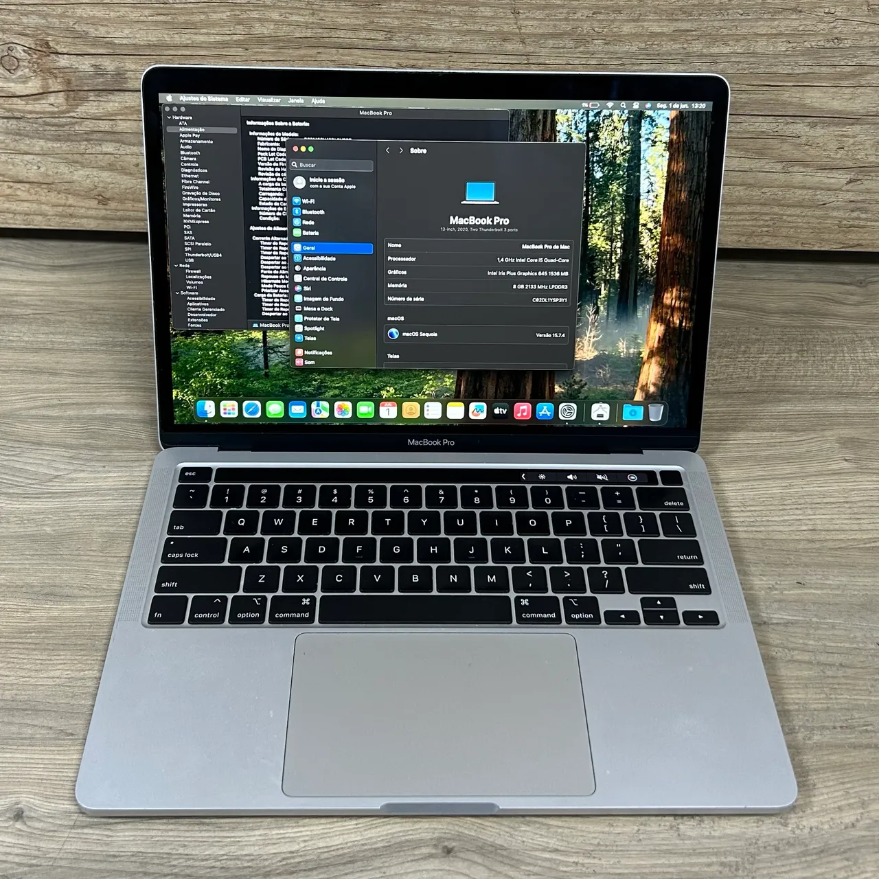 MacBook Pro 2020 Intel 16gb 512gb, 45 ciclos. - Notebooks - Jardim