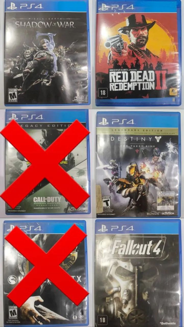 Vários Jogos de PS4 - Foto 2