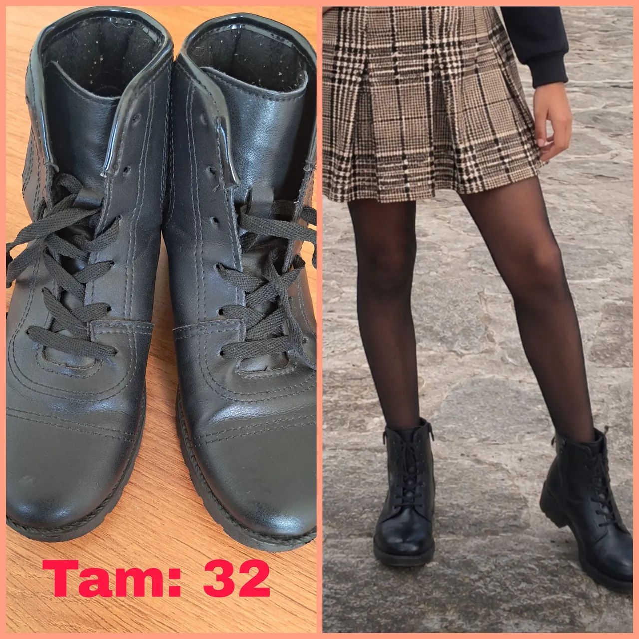 Bota 32 infantil 