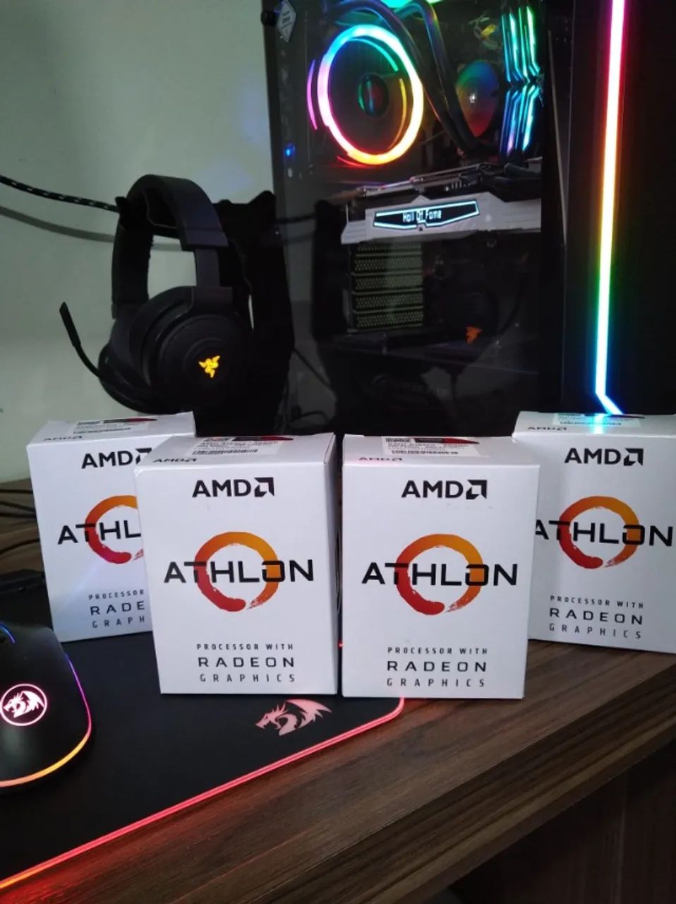 Processador Amd Athlon 3000G AM4 Novo Lacrado