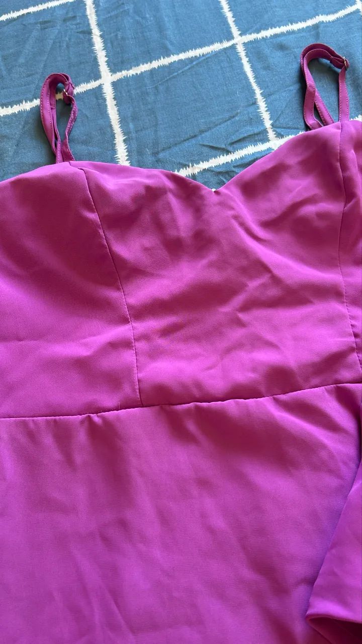 Vestido roxo de festa  - Foto 3