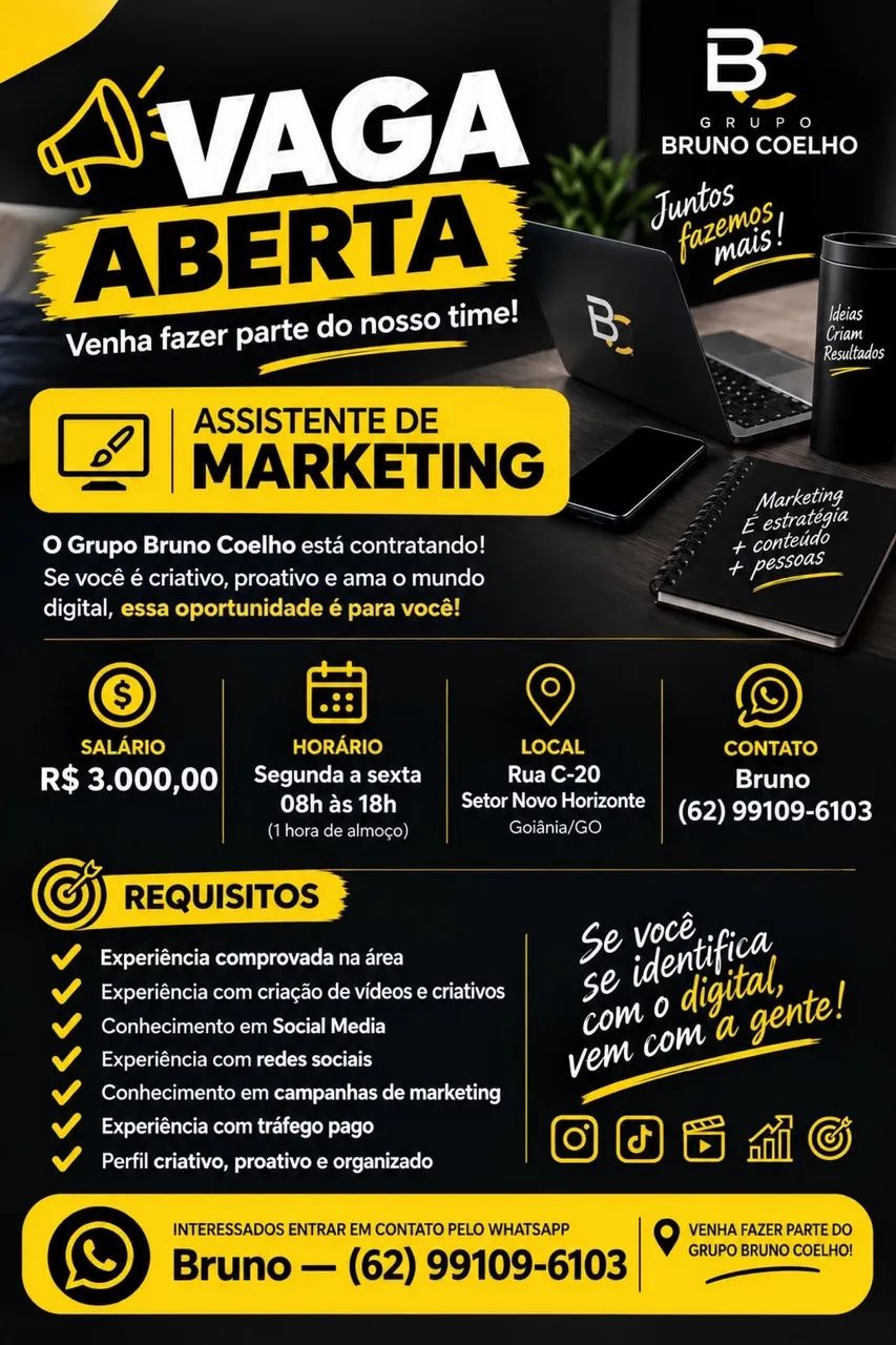 Assistente de marketing 