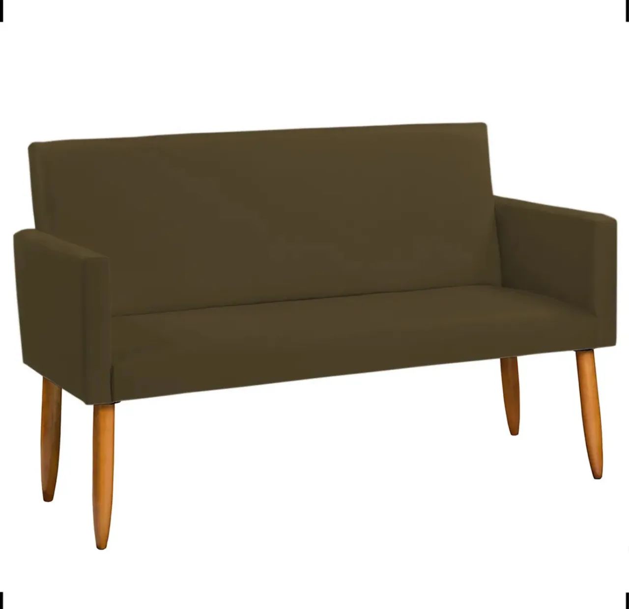 Sofá tipo namoradeira + 2 poltronas (novos)
