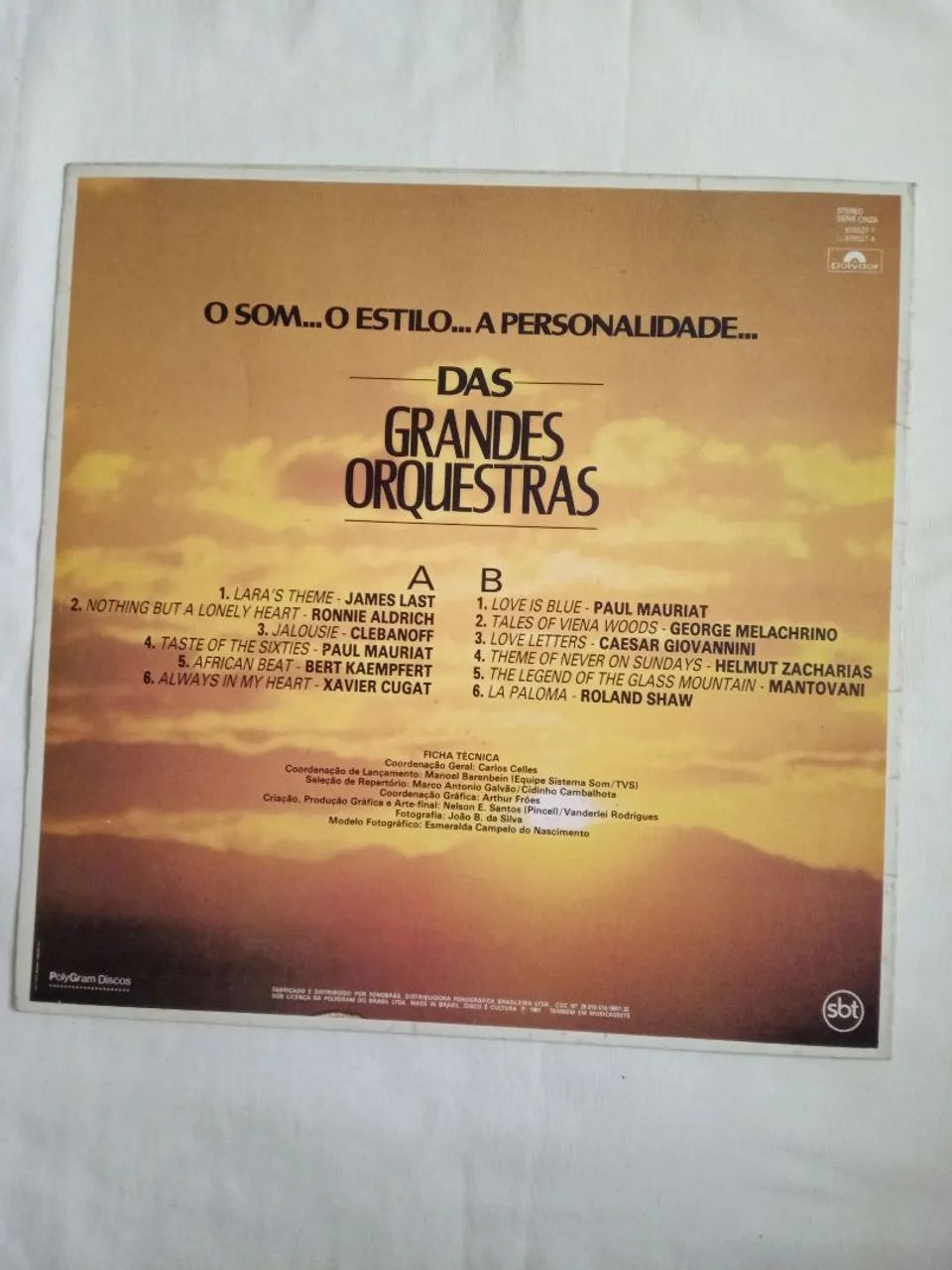 DISCO DE VINIL - O SOM... E ESTILO... A PERSONALIDADE DAS GRANDES ORQUESTRAS  - Foto 2
