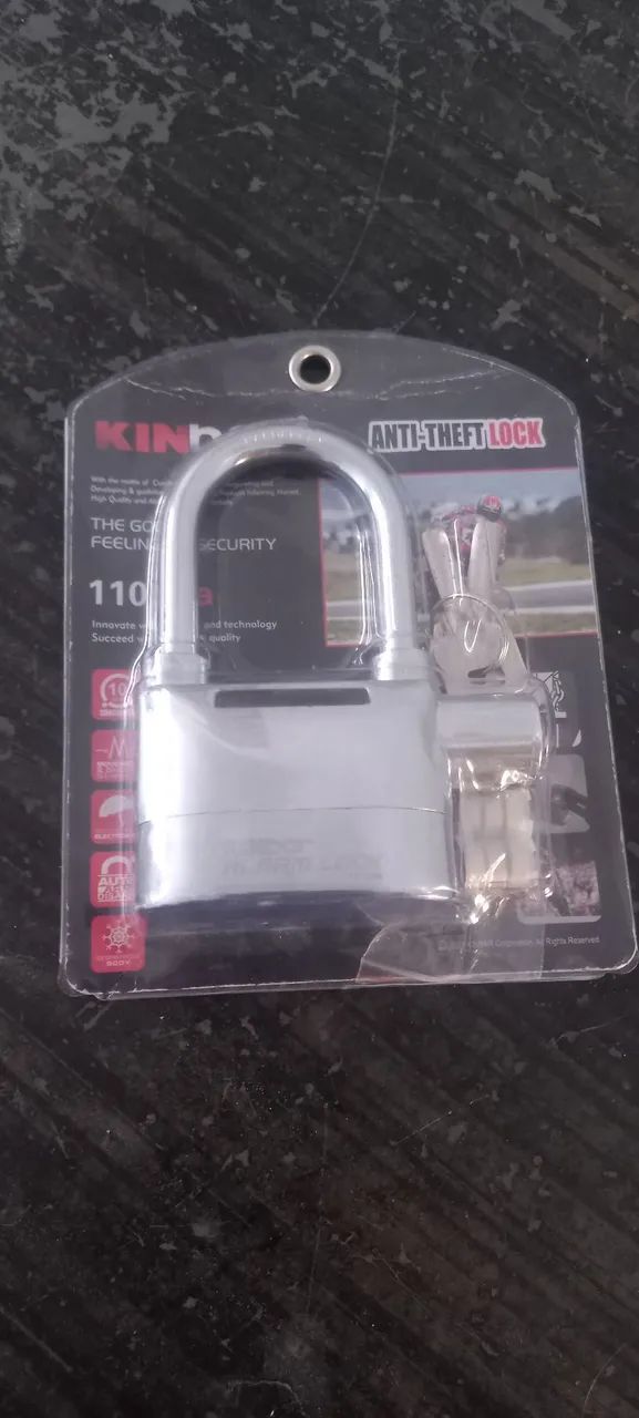 Cadeado com alarme - Foto 3