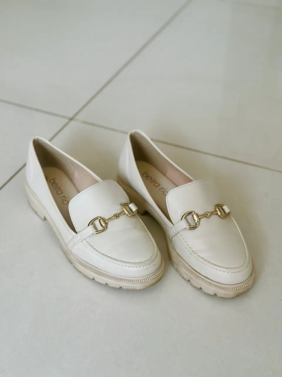 Mocassim Nude Beira Rio 